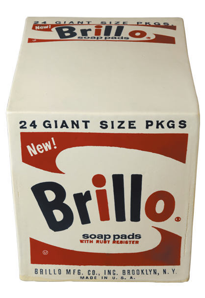 MEDICOM TOY - CERAMICK Andy Warhol Brillo box