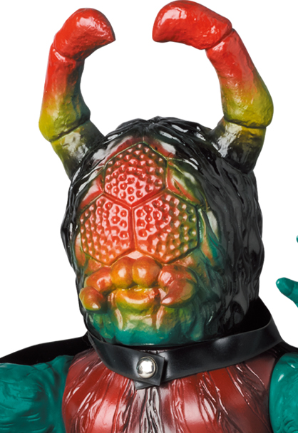 東映レトロソフビコレクション 蜘蛛男(再生怪人)+ミニソフビ仮面ライダー