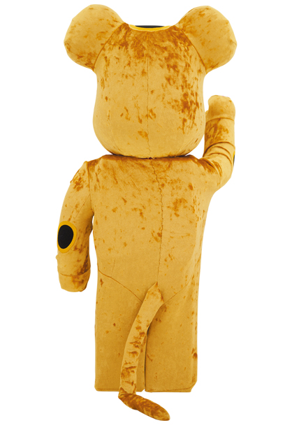 MEDICOM TOY - BE@RBRICK 招き猫 金 着ぐるみ版 1000％
