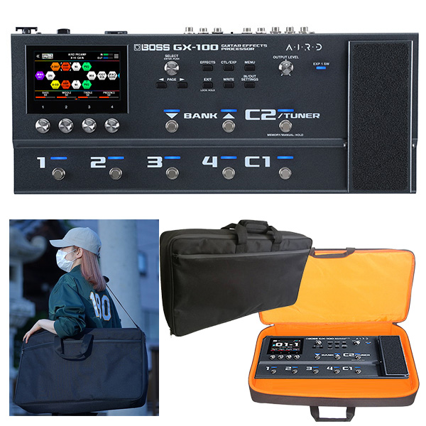 バックパックケースセット】Boss(ボス) ／ GX-100 ／ マルチ