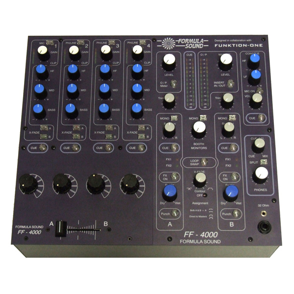 □ご予約受付□ Formula Sound ／ FF-4000R 4チャンネル DJ用