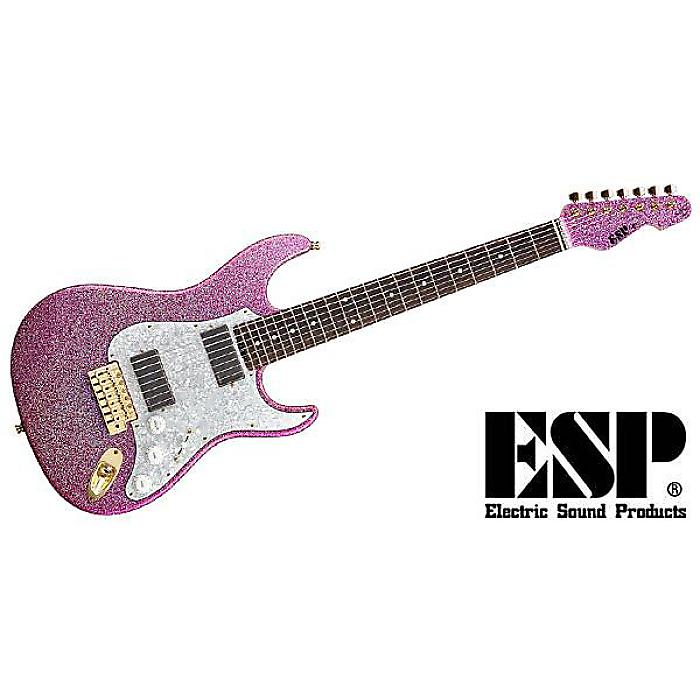 ESP ( イーエスピー ) ／ SNAPPER-7 Ohmura Custom Twinkle Pink 7弦