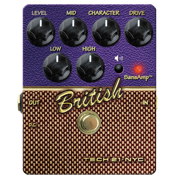 TECH21(テック21) ／ Sansamp British -オーバードライブ