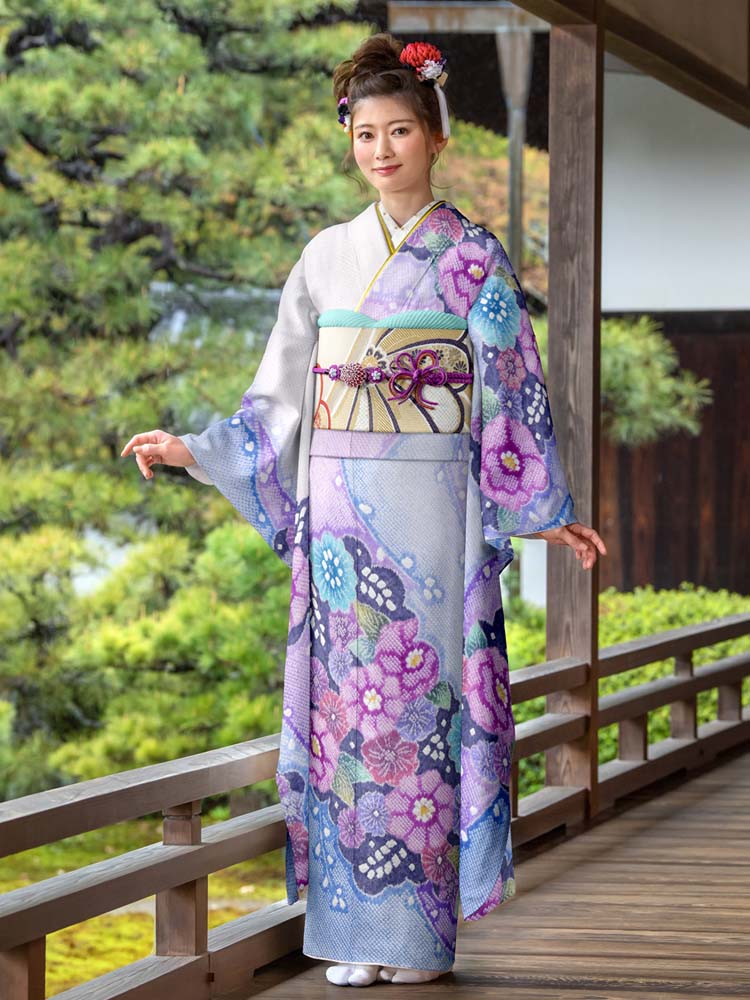 藤娘きぬたや 総絞り振袖 | 岐阜できぬたやの振袖なら三ツ星