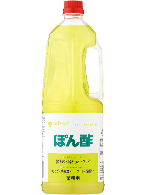 ぽん酢（ペットボトル） 1．8L ｜商品詳細 ｜ミツカン業務用商品