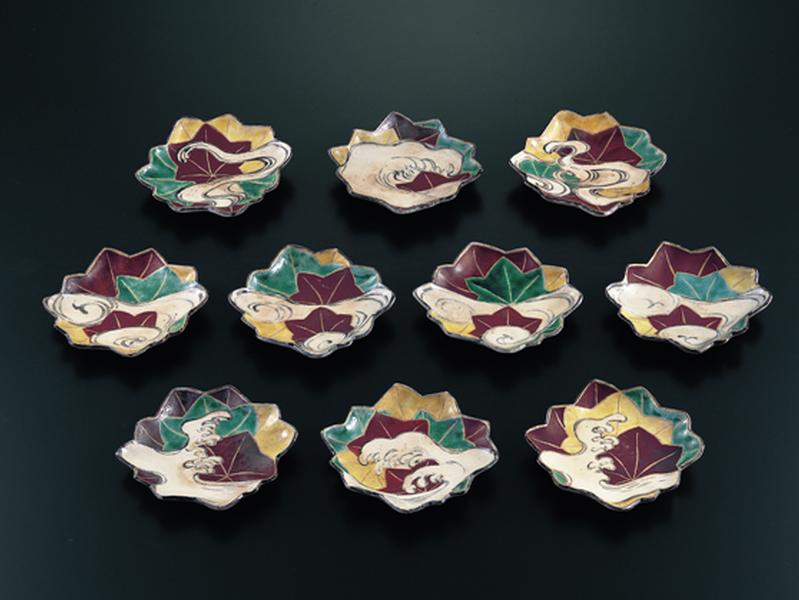 乾山色絵竜田川図向付 - MIHO MUSEUM