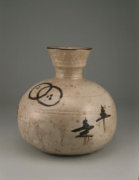 志野織部徳利 - MIHO MUSEUM