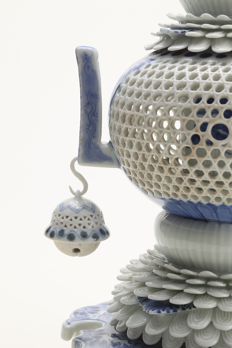 染付透彫香炉 ｜ みかわち焼 三川内焼- 総合サイト