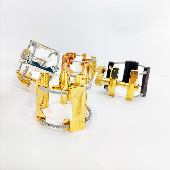 K plume リガチャー アルトサックスラバー用 リン青銅 （PB）: 管楽器