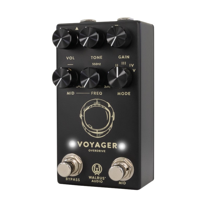 WALRUS AUDIO Voyager Preamp / Overdrive MKII （Black）(DZONE Black