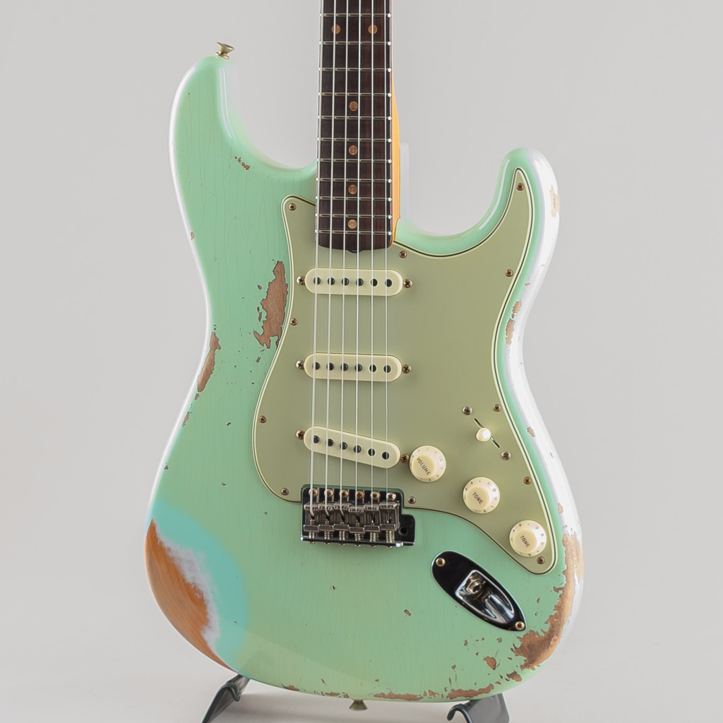 W25 Limited 1962 Stratocaster Heavy Relic/Aged Surf Green: エレキ