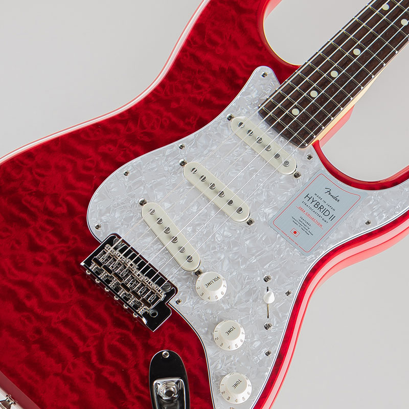 2024 Collection Made in Japan Hybrid II Stratocaster/Quilt Red