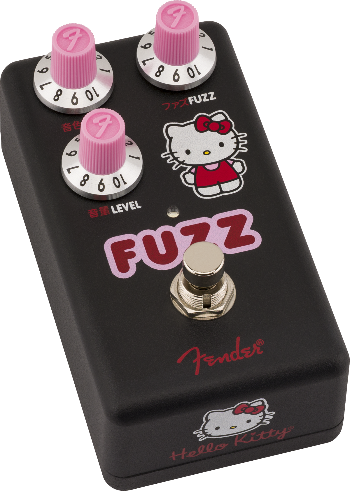 Fender x Hello Kitty Black Fuzz Pedal: エフェクター｜三木楽器公式