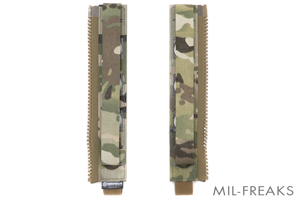 SHEKKIN GEARS Ferroタイプ Back Panel MOLLE ジッパーキット