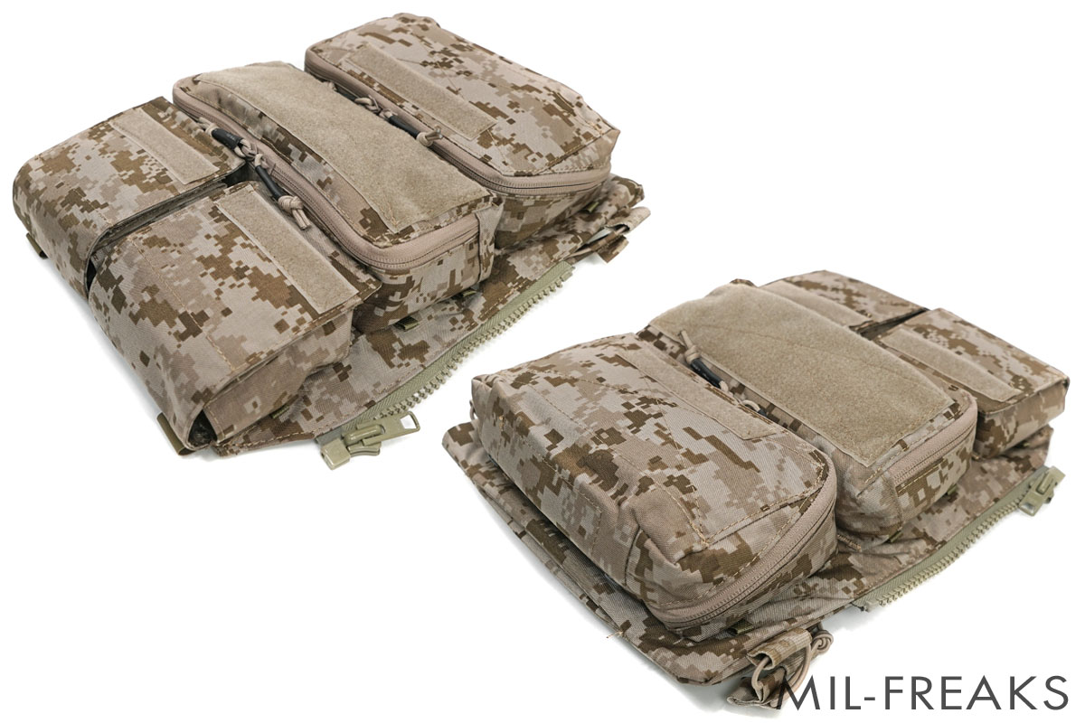 TMC Crye Precisionタイプ Pouch ZIP-ON パネル 2.0 プレートキャリア