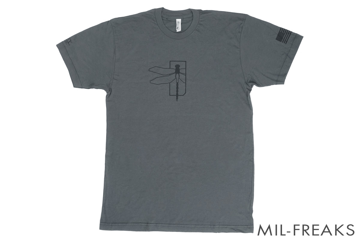 Haley Strategic ドラゴンフライ ブランドロゴ Tシャツ ブラック