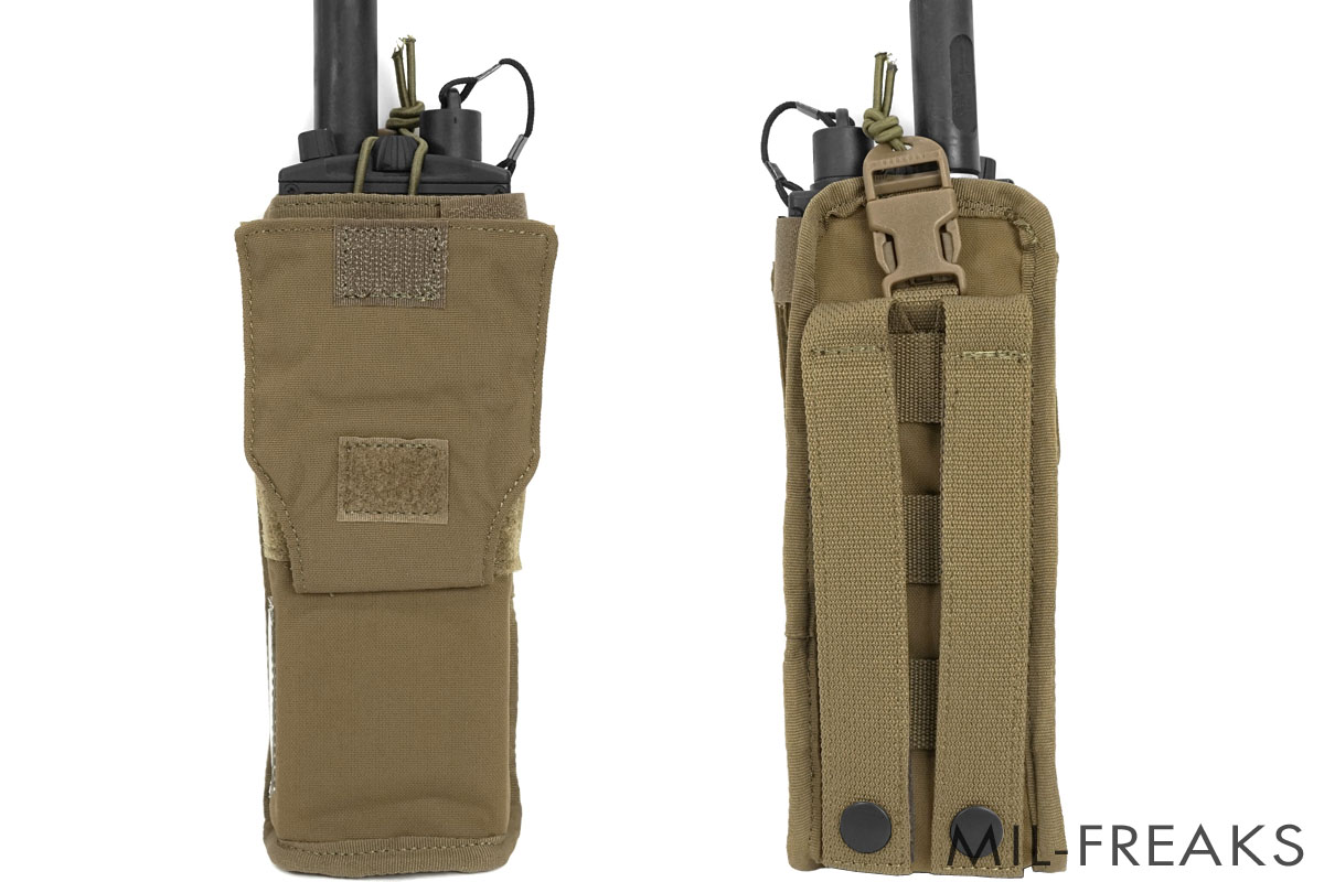TMC THALESタイプ THALES HOLSTER MBITR PRC ラジオポーチ コヨーテ