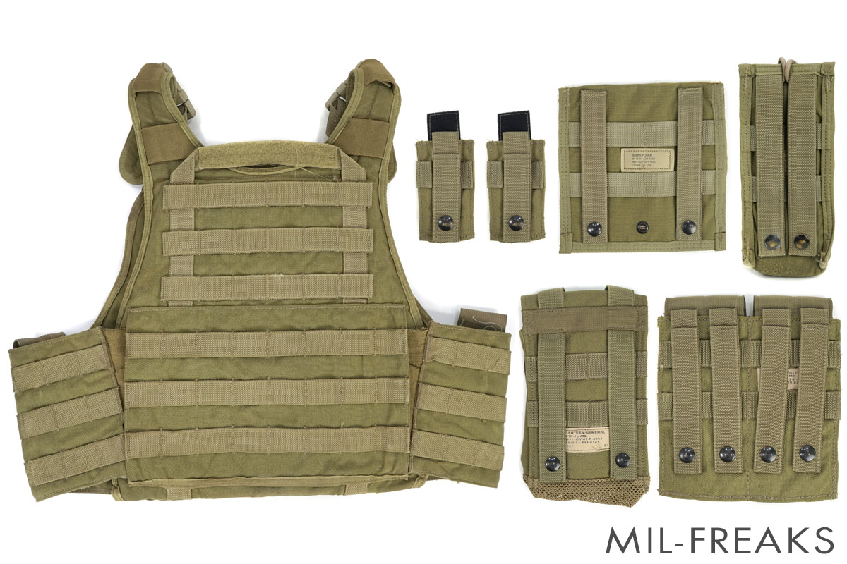 一点物] Eagle Industries MBAV プレートキャリア S/M + ポーチ6個