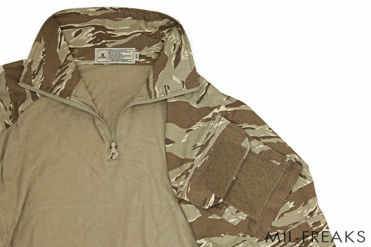 一点物] カスタムメイド コンバットシャツ デザート タイガー