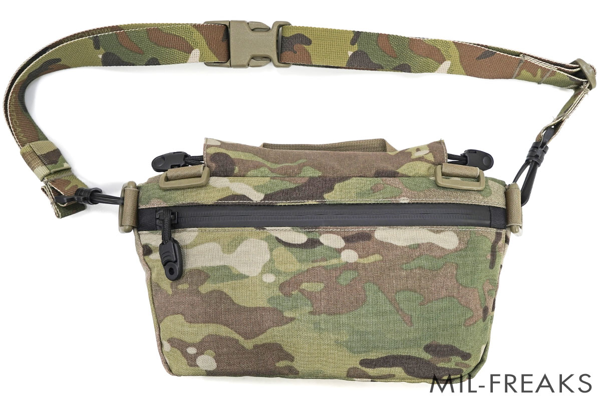 x115xTAYLOR HANGER POUCH TWIN ZIP ショルダー/ハンガーポーチ