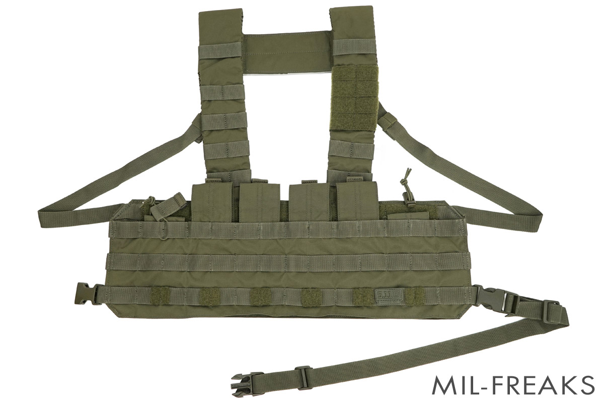 5.11 Tactical TACTEC チェストリグ TAC OD グリーン │ ミリタリー