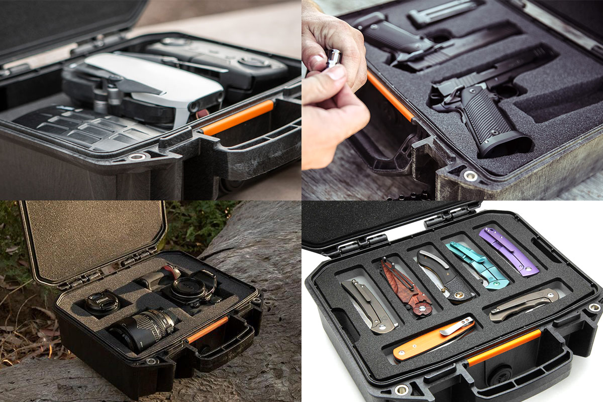 PELICAN V100 VAULT スモール ピストルケース ウレタン緩衝フォーム