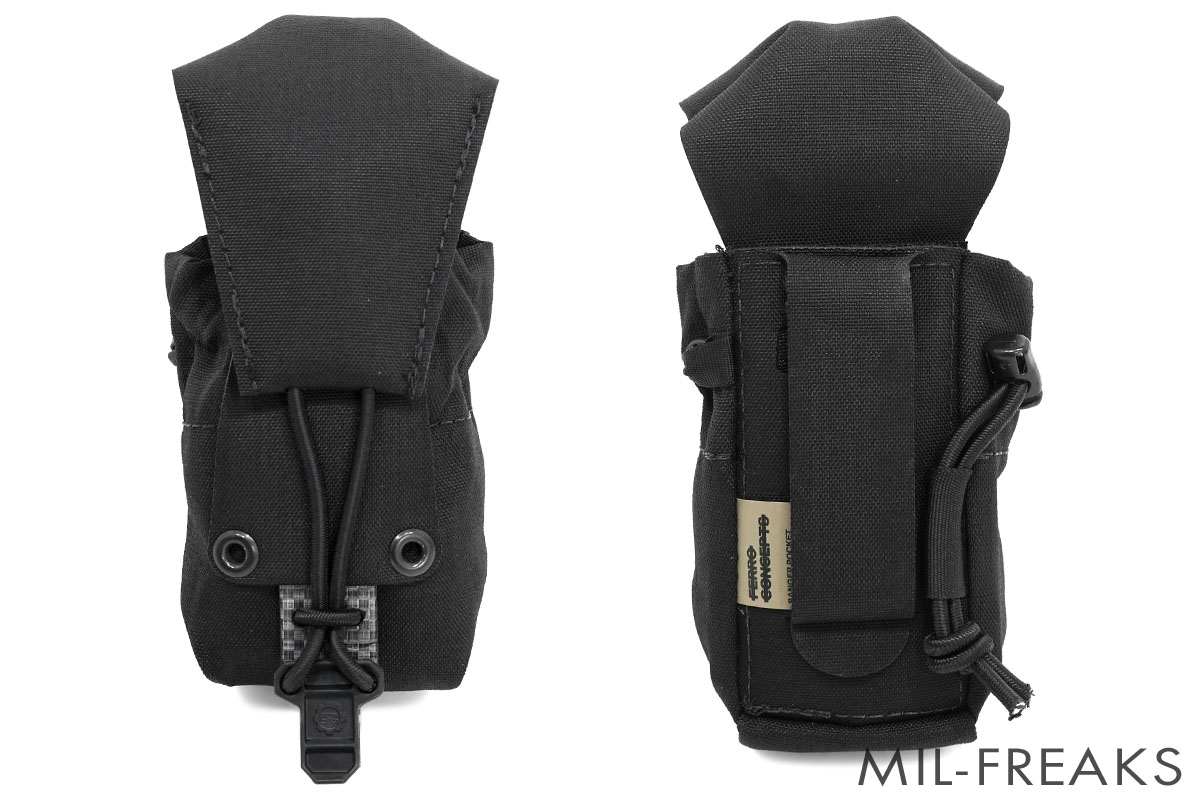 FERRO CONCEPTS Banger Pocket 多目的ポーチ ブラック │ ミリタリー