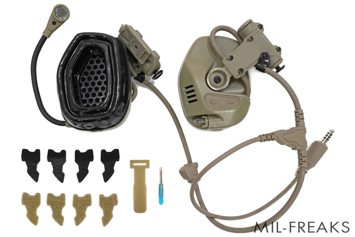 TAC-SKY Ops-Coreタイプ RAC タクティカル ヘッドセット TAN