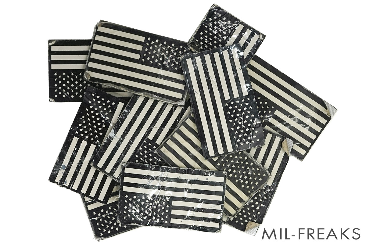 売りきり] 米軍実物 アメリカ国旗 IR パッチ 右星 Bコンディション