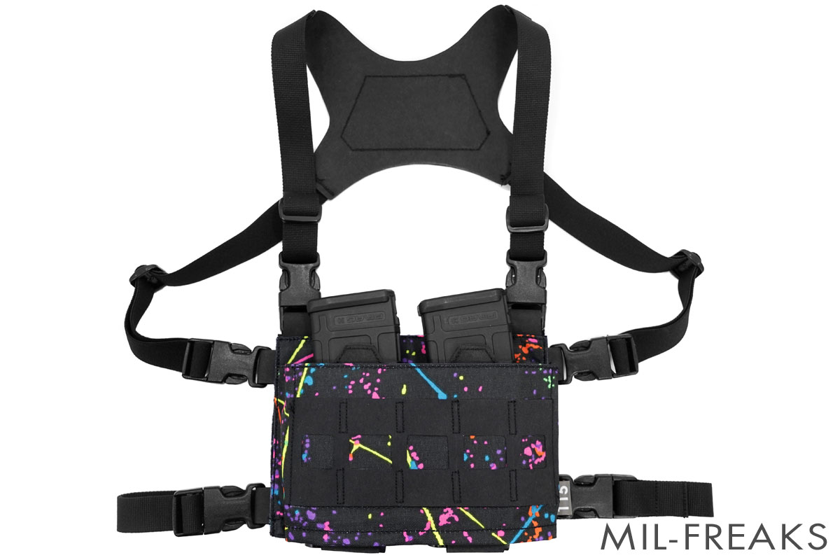 x115xTAYLOR C21 “BLACK JACK” チェストリグ スプラッター