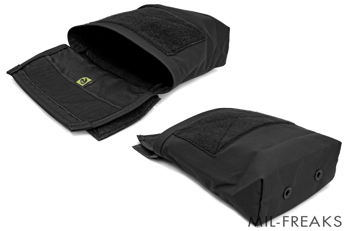 T.REX ARMS Wallaby ドロップポーチ ブラック │ ミリタリーショップ