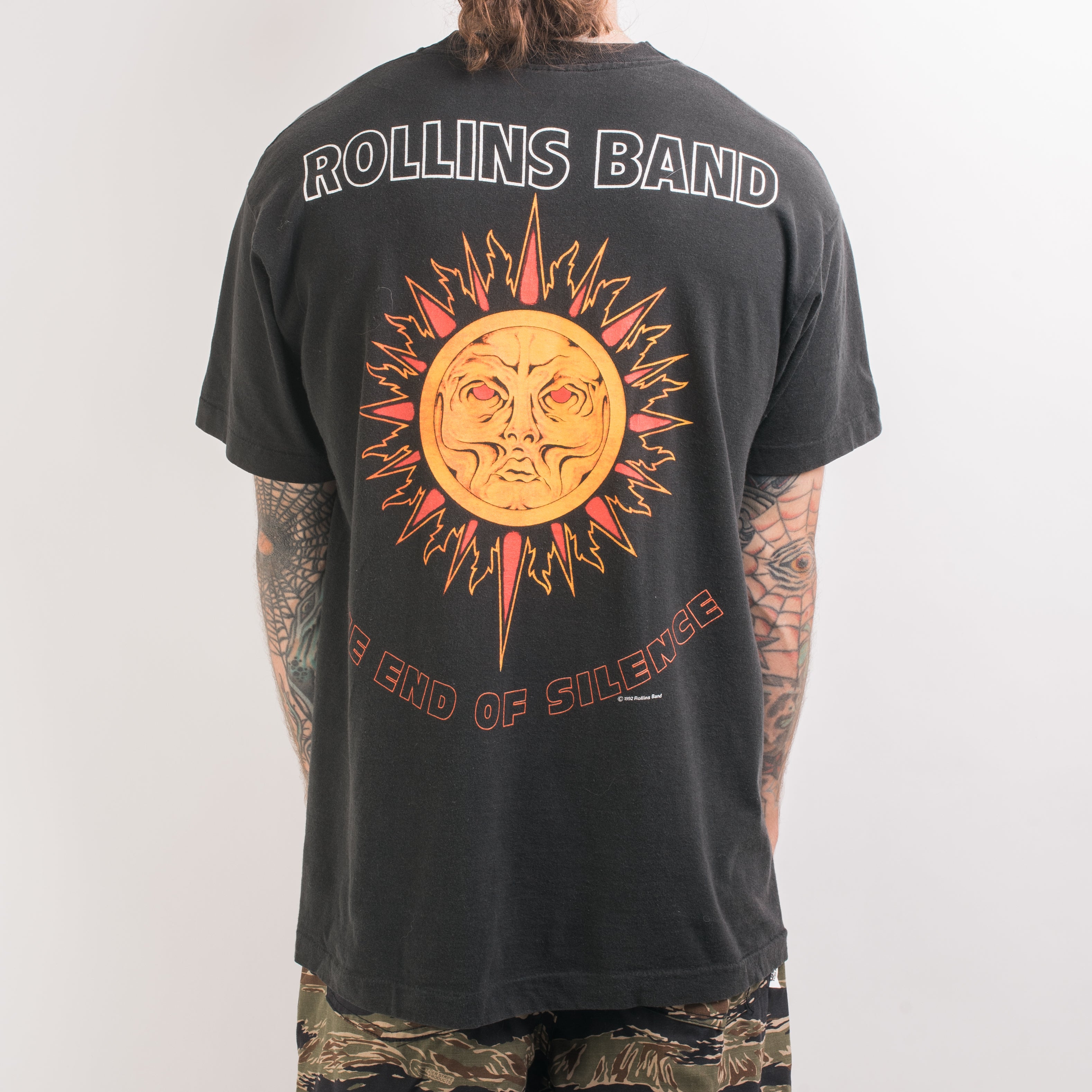 Vintage 1992 Rollins Band The End Of Silence T-Shirt – Mills