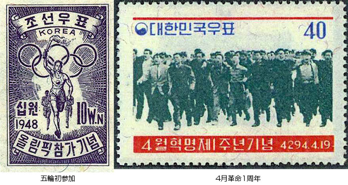 寄稿 切手から見た韓国現代史…内藤陽介