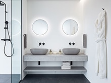 ピッタミラー》開発秘話：ありそうでなかったサイズオーダーLEDミラー