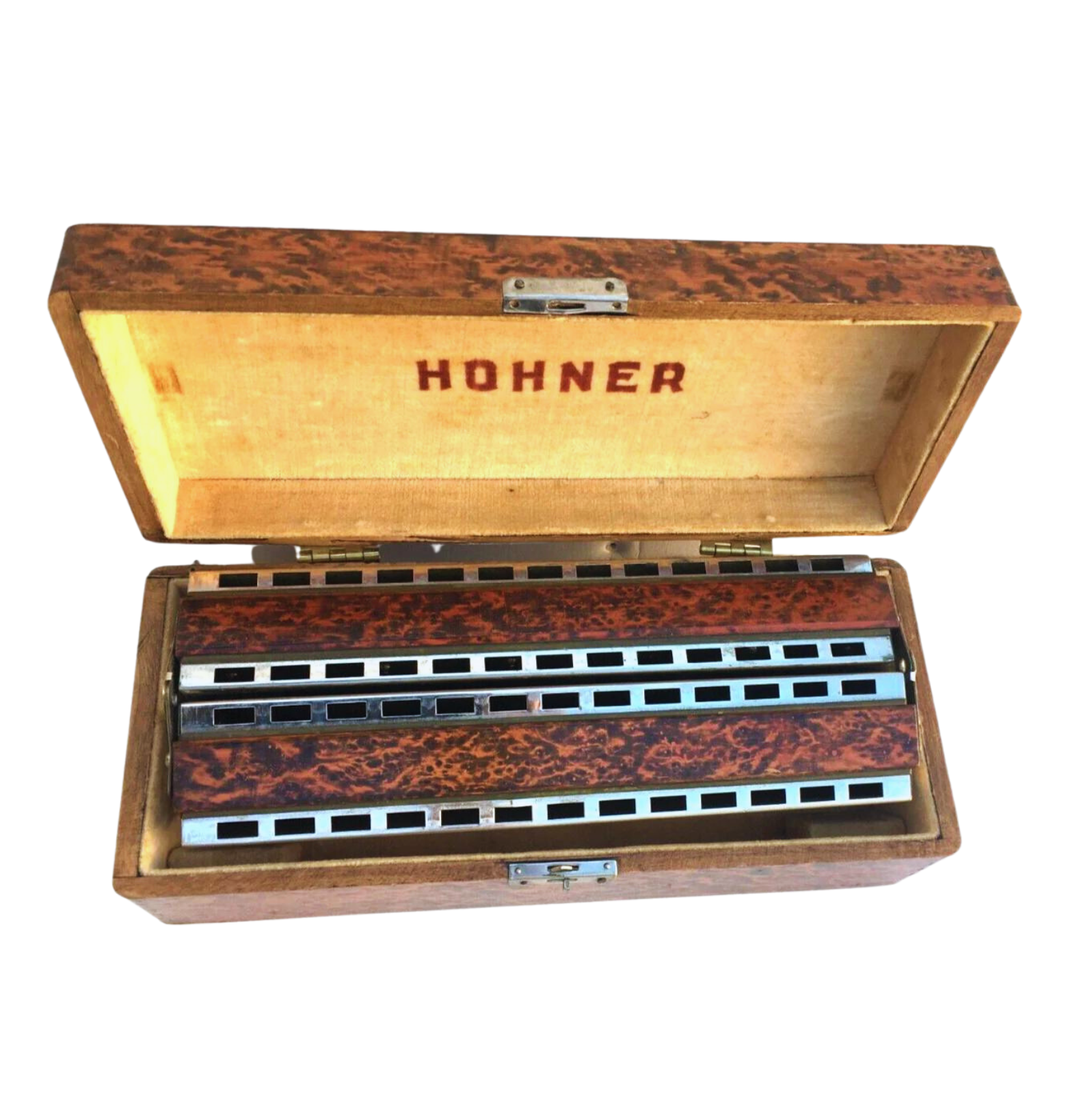 early 20th century Hohner Chromatica no. 265 Bass Harmonica in