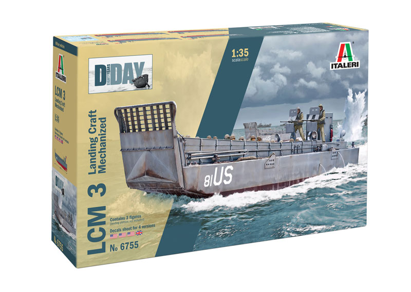 Michigan Toy Soldier Company : Italeri - LCM3 US Landing Craft