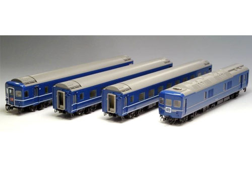 24系24形特急寝台客車セット（4両） | TOMIX(トミックス) HO-9043 鉄道