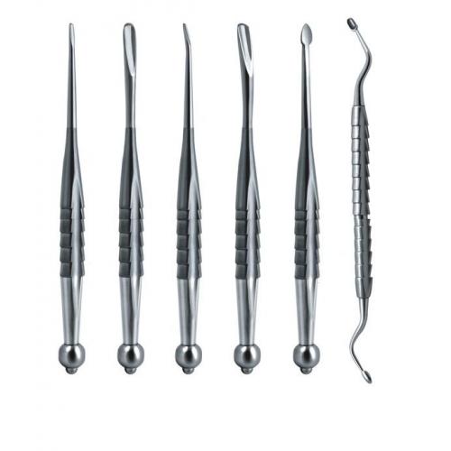 歯科抜歯用ルートエレベーター（ペン式ハンドル）（1本入）-歯科抜歯用