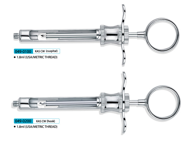 歯科麻酔用カートリッジシリンジ1.8ml-2本セット-カートリッジシリンジ