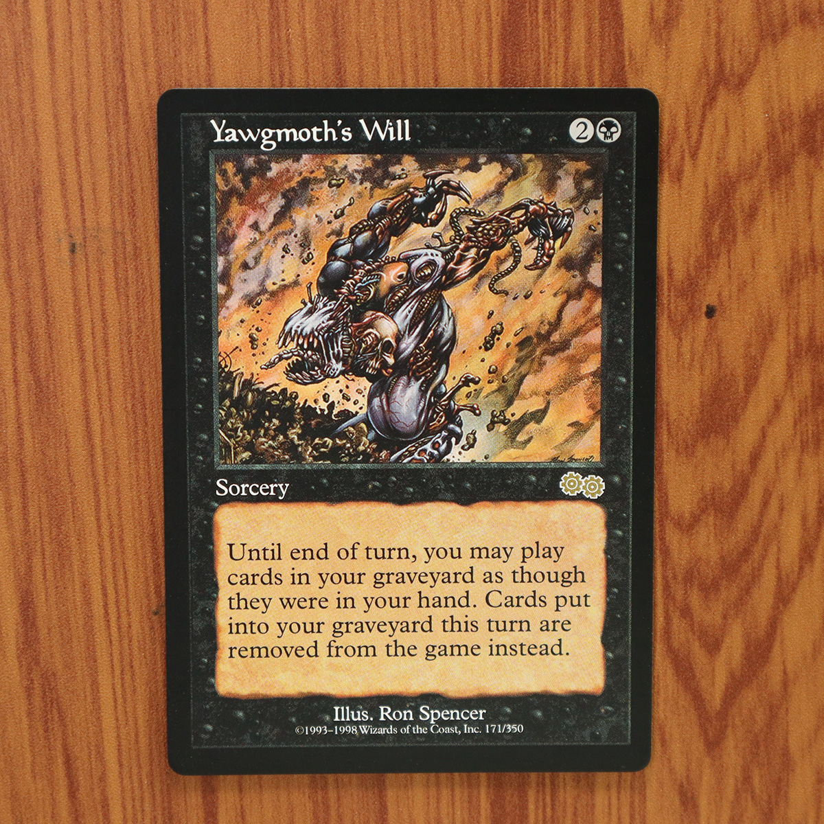Yawgmoth's Will magic the gathering proxy mtg cards Top Quality