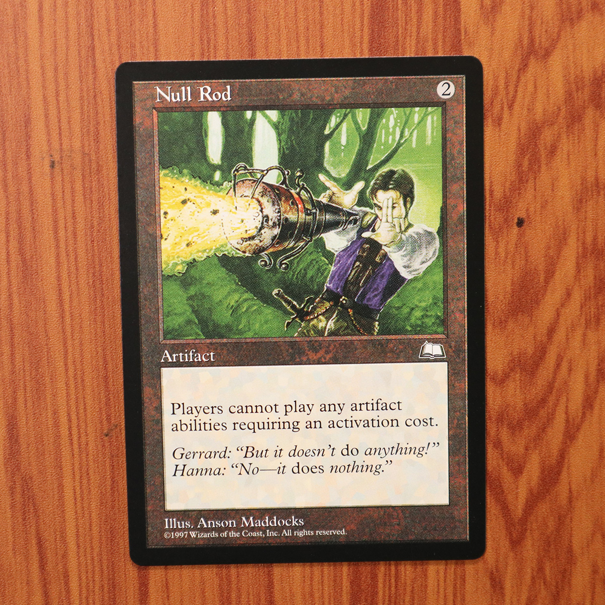 Null Rod WL (Weatherlight) WTH magic the gathering proxy mtg cards
