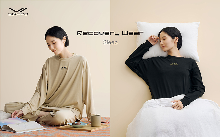 SIXPAD Recovery Wear Sleepからウィメンズモデルや前開きパジャマなど