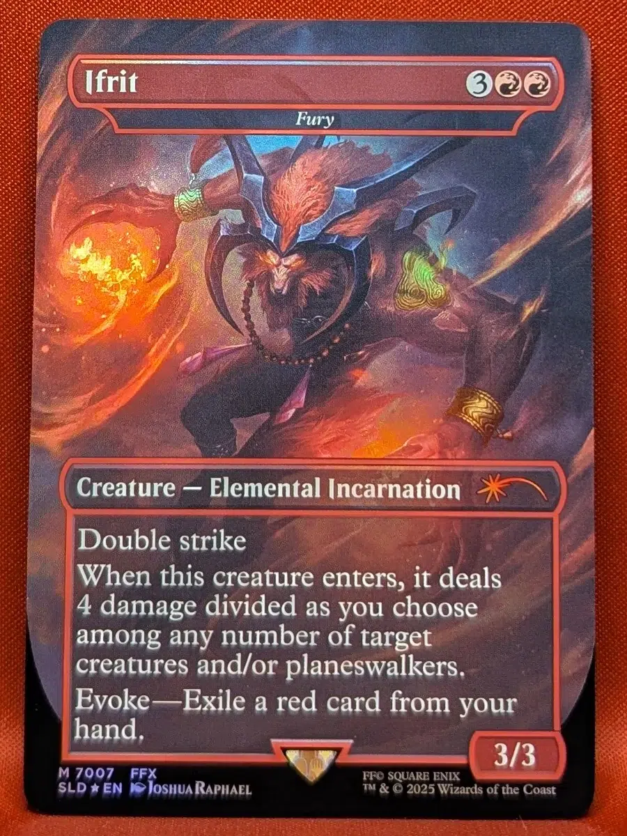 Ifrit (Fury) foil Magic the Gathering Proxy