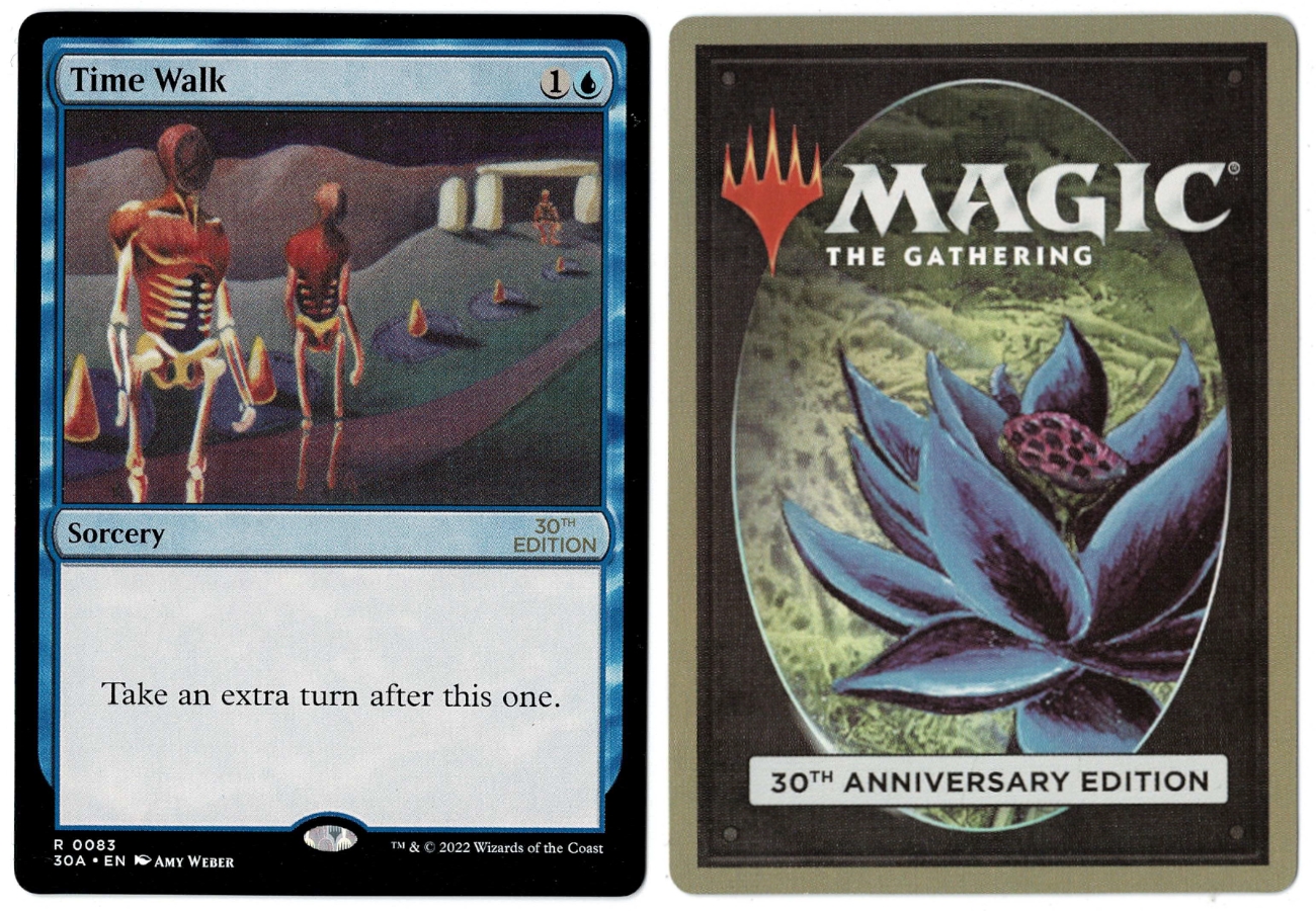 Time Walk Magic the Gathering Proxy