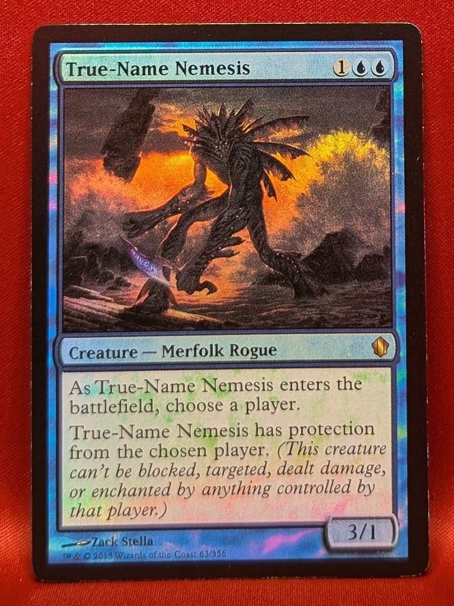 MTG 真の名の宿敵/True-Name Nemesis 英 旧枠 FOIL FOIL)(旧枠仕様)真