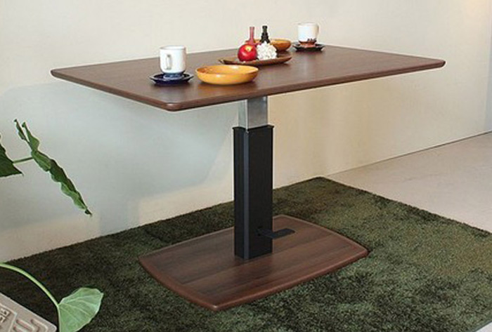クアトロ ダイニング昇降テーブル(BR)を激安で販売する京都の村田家具