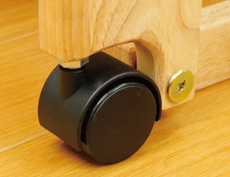 折り畳み ひのきスノコベッド ハイタイプ ダブルベッド NK-2780を激安