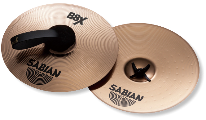 Sabian B8X Marching Bandシリーズ マーチングシンバルB8X-10M 10&quot