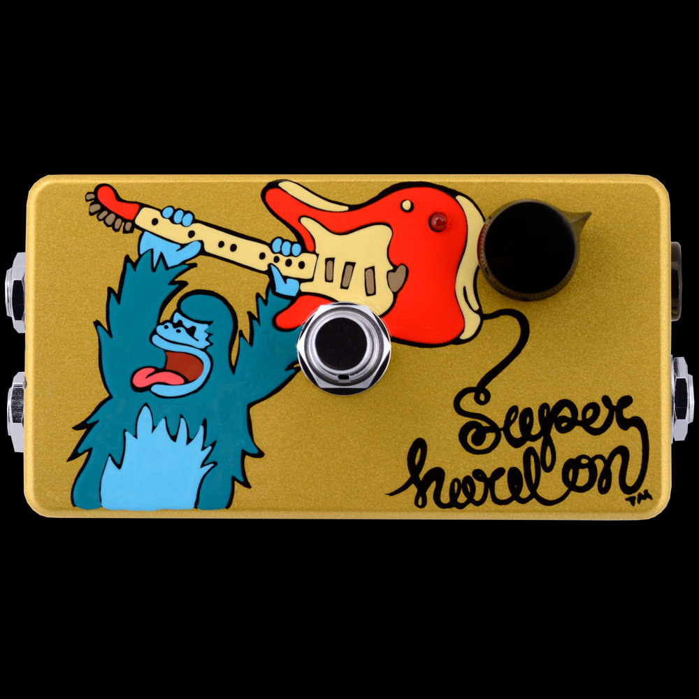 Z.VEX EFFECTS Hand Paintシリーズ ブースターSuper Hard-On Hand