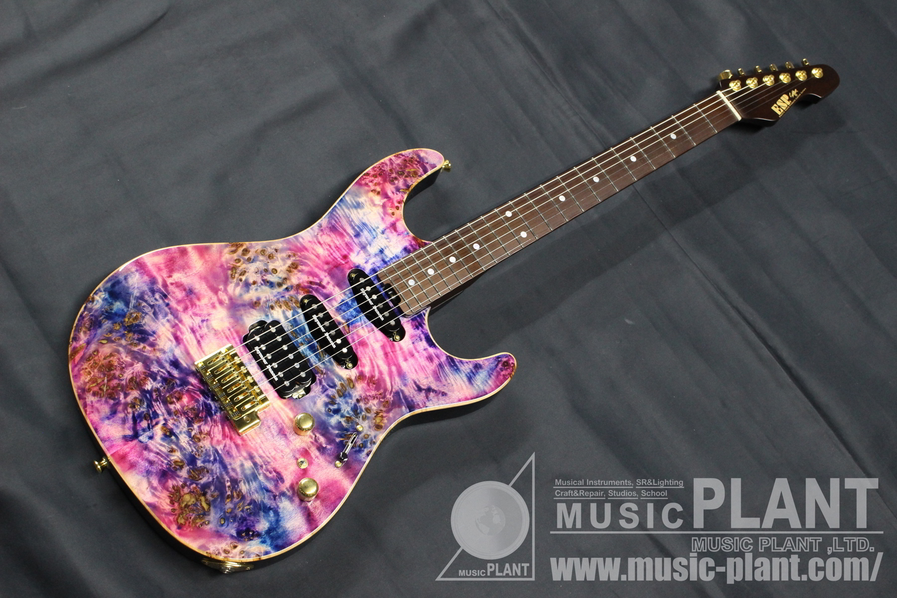ESP エレキギターSNAPPER-CTM BURL TOP()売却済みです。あしからずご